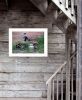 "Milk Wagon" by Billy Jacobs, Ready to Hang Framed Print, White Frame