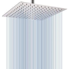 12-inch Electroplating Square Top Spray Shower Head (Option: 6 Inch Square Top Spray)