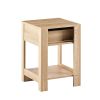 15.75" Rattan End table with drawer, Modern nightstand, side table for living roon, bedroom